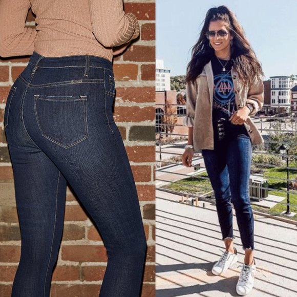 Terri Ultra High Rise Button Fly Super Skinny Jean - Picture 11 of 12